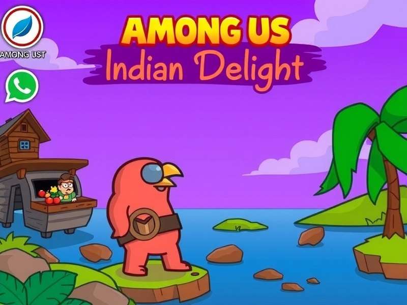 Among Us Indian Delight Game Cover Art Among Us Indian Delight Game Cover